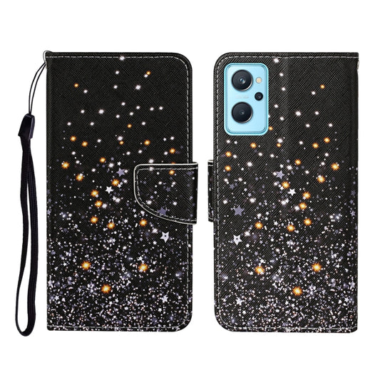 Colored Drawing Pattern Flip Leather Phone Case, For Realme 9i, For OPPO Reno7 4G