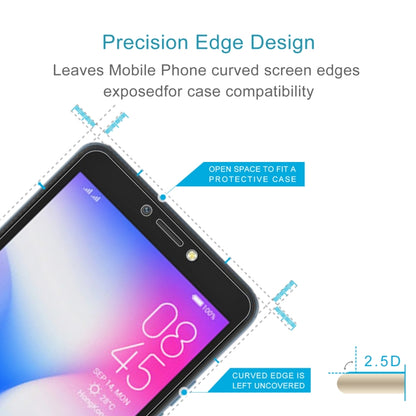 10 PCS 0.26mm 9H 2.5D Tempered Glass Film, For TECNO Pop 2 (10 PCS), For OPPO Realme Narzo 50i Prime (10 PCS)