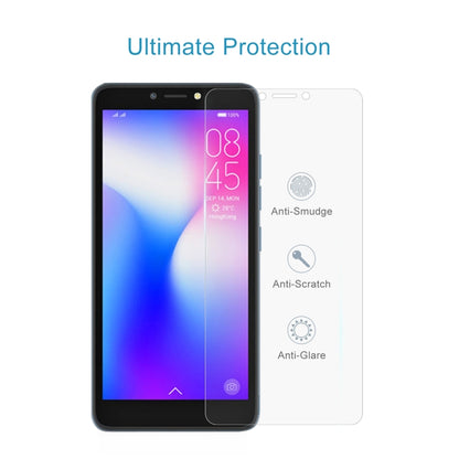10 PCS 0.26mm 9H 2.5D Tempered Glass Film, For TECNO Pop 2 (10 PCS), For OPPO Realme Narzo 50i Prime (10 PCS)