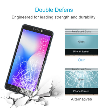 10 PCS 0.26mm 9H 2.5D Tempered Glass Film, For TECNO Pop 2 (10 PCS), For OPPO Realme Narzo 50i Prime (10 PCS)