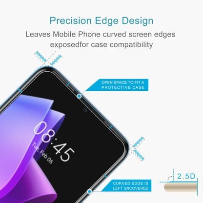 10 PCS 0.26mm 9H 2.5D Tempered Glass Film, For Tecno Spark 9T (10 PCS)