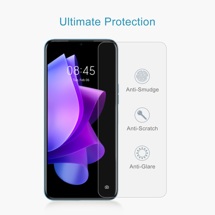 50 PCS 0.26mm 9H 2.5D Tempered Glass Film, For Tecno Spark 9T (50 PCS)