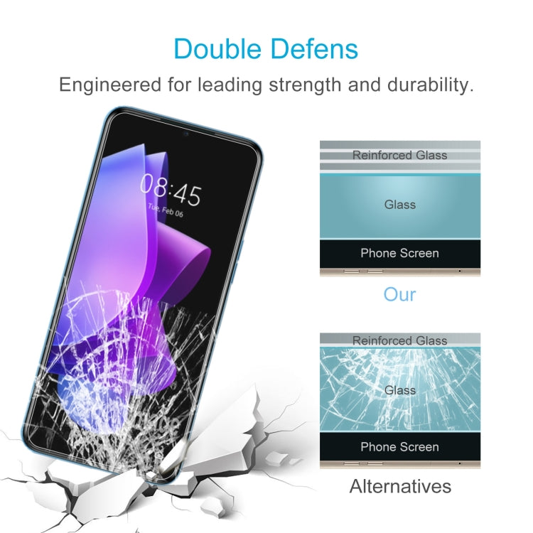 50 PCS 0.26mm 9H 2.5D Tempered Glass Film, For Tecno Spark 9T (50 PCS)