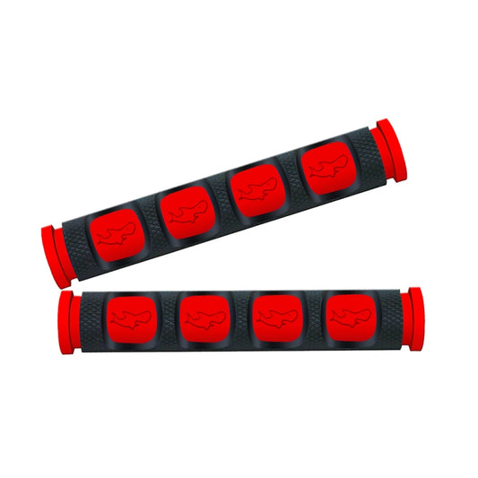 Juego de 2 fundas de manillar con forma de bocina de PVC para modificación de motocicletas