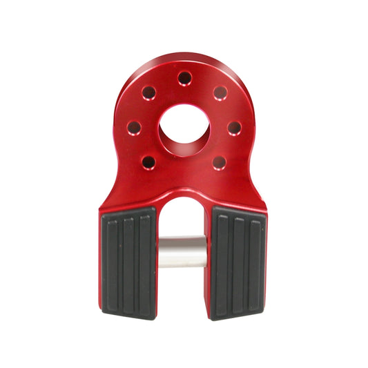 Aluminum Flatlink Winch Shackle Mount Assembly for Tow Haul Truck ATV UTV Winch Lines Winch Hook, TH049-R