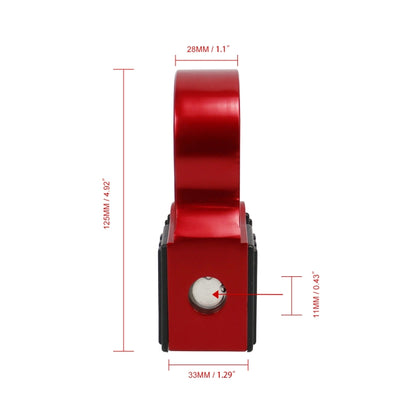 Aluminum Flatlink Winch Shackle Mount Assembly for Tow Haul Truck ATV UTV Winch Lines Winch Hook, TH049-R