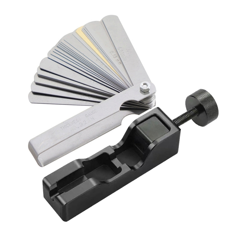 Car Universal Spark Plug Gap Tool with Feeler Gauge for Most 10mm 12mm 14mm 16mm Spark Plugs, with Feeler Gauge (Black)