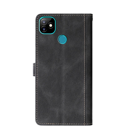 Skin Feel Straw Hat Magnetic Buckle Leather Phone Case, For Itel Vision 1, For Fujitsu Arrows WE F-51B, For Fujitsu Arrow Be4 Plus F-41B, For ZTE Blade L210, For ZTE Axon 30 Pro 5G, For ZTE Libero 5G, For Infinix Hot 8 / Hot 8 Lite X650 X650B          ...