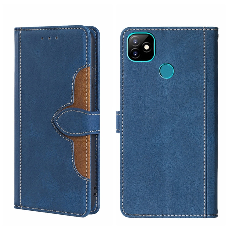 Skin Feel Straw Hat Magnetic Buckle Leather Phone Case, For Itel Vision 1, For Fujitsu Arrows WE F-51B, For Fujitsu Arrow Be4 Plus F-41B, For ZTE Blade L210, For ZTE Axon 30 Pro 5G, For ZTE Libero 5G, For Infinix Hot 8 / Hot 8 Lite X650 X650B          ...