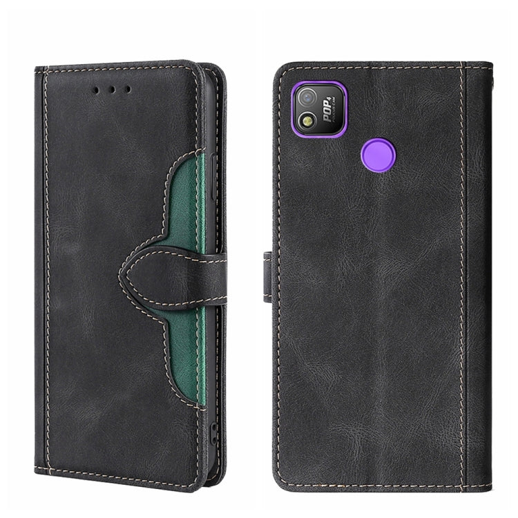 Skin Feel Straw Hat Magnetic Buckle Leather Phone Case, For Itel Vision 1, For Fujitsu Arrows WE F-51B, For Fujitsu Arrow Be4 Plus F-41B, For ZTE Blade L210, For ZTE Axon 30 Pro 5G, For ZTE Libero 5G, For Infinix Hot 8 / Hot 8 Lite X650 X650B          ...