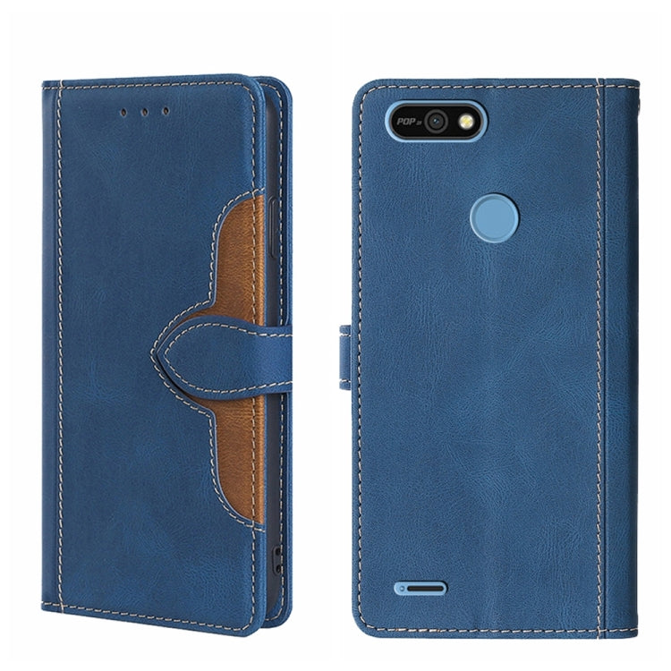 Skin Feel Straw Hat Magnetic Buckle Leather Phone Case, For Itel Vision 1, For Fujitsu Arrows WE F-51B, For Fujitsu Arrow Be4 Plus F-41B, For ZTE Blade L210, For ZTE Axon 30 Pro 5G, For ZTE Libero 5G, For Infinix Hot 8 / Hot 8 Lite X650 X650B          ...
