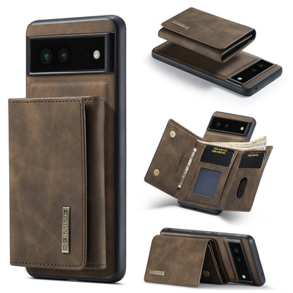 DG.MING M1 Series 3-Fold Multi Card Wallet + Magnetic Phone Case, For OnePlus 12, For OnePlus Ace/10R, For OnePlus 10 Pro, For OnePlus Nord N20 5G, For Google Pixel 7 Pro 5G, For Google Pixel 7 5G, For Google Pixel 6A