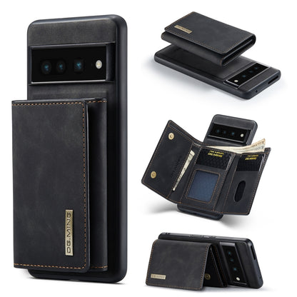 DG.MING M1 Series 3-Fold Multi Card Wallet + Magnetic Phone Case, For OnePlus 12, For OnePlus Ace/10R, For OnePlus 10 Pro, For OnePlus Nord N20 5G, For Google Pixel 7 Pro 5G, For Google Pixel 7 5G, For Google Pixel 6A