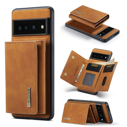 DG.MING M1 Series 3-Fold Multi Card Wallet + Magnetic Phone Case, For OnePlus 12, For OnePlus Ace/10R, For OnePlus 10 Pro, For OnePlus Nord N20 5G, For Google Pixel 7 Pro 5G, For Google Pixel 7 5G, For Google Pixel 6A