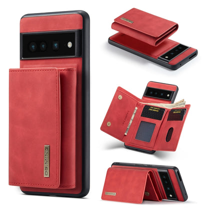 DG.MING M1 Series 3-Fold Multi Card Wallet + Magnetic Phone Case, For OnePlus 12, For OnePlus Ace/10R, For OnePlus 10 Pro, For OnePlus Nord N20 5G, For Google Pixel 7 Pro 5G, For Google Pixel 7 5G, For Google Pixel 6A