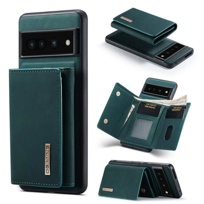 DG.MING M1 Series 3-Fold Multi Card Wallet + Magnetic Phone Case, For OnePlus 12, For OnePlus Ace/10R, For OnePlus 10 Pro, For OnePlus Nord N20 5G, For Google Pixel 7 Pro 5G, For Google Pixel 7 5G, For Google Pixel 6A