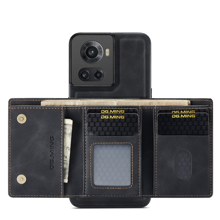 DG.MING M1 Series 3-Fold Multi Card Wallet + Magnetic Phone Case, For OnePlus 12, For OnePlus Ace/10R, For OnePlus 10 Pro, For OnePlus Nord N20 5G, For Google Pixel 7 Pro 5G, For Google Pixel 7 5G, For Google Pixel 6A