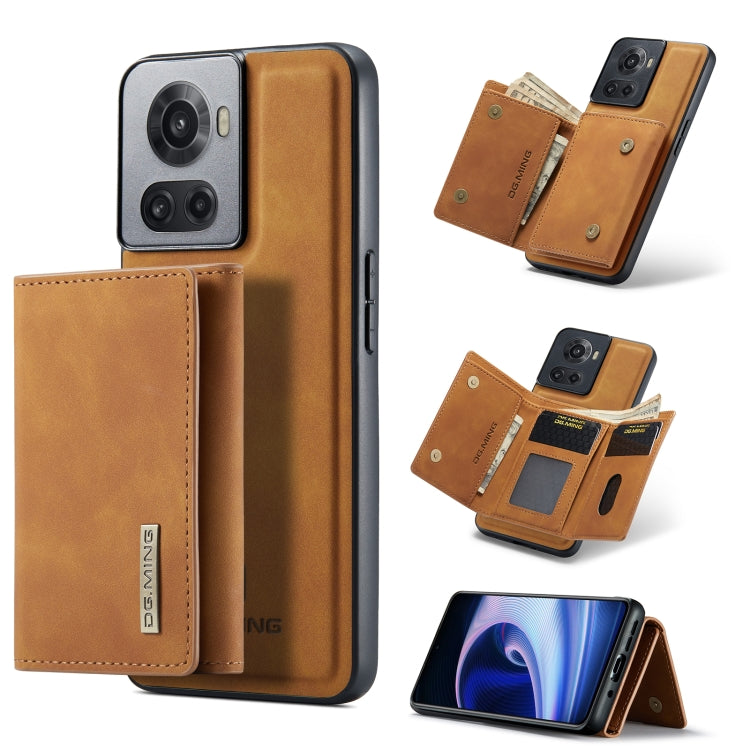 DG.MING M1 Series 3-Fold Multi Card Wallet + Magnetic Phone Case, For OnePlus 12, For OnePlus Ace/10R, For OnePlus 10 Pro, For OnePlus Nord N20 5G, For Google Pixel 7 Pro 5G, For Google Pixel 7 5G, For Google Pixel 6A