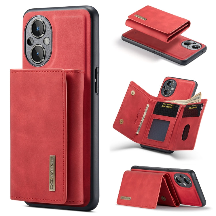 DG.MING M1 Series 3-Fold Multi Card Wallet + Magnetic Phone Case, For OnePlus 12, For OnePlus Ace/10R, For OnePlus 10 Pro, For OnePlus Nord N20 5G, For Google Pixel 7 Pro 5G, For Google Pixel 7 5G, For Google Pixel 6A