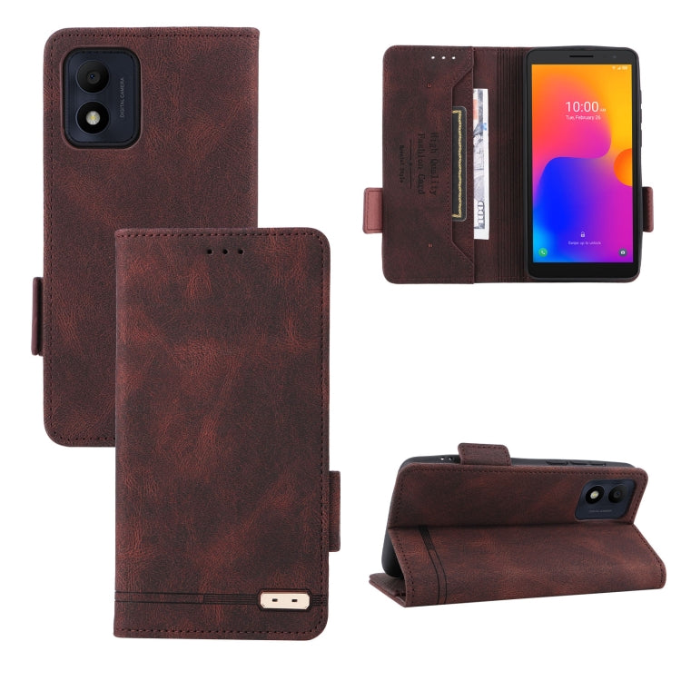 Magnetic Clasp Leather Phone Case, For Alcatel 1B 2022, For OPPO A57 5G 2022 / Realme V23 5G, For Motorola Moto E32 4G, For Nokia C21 Plus