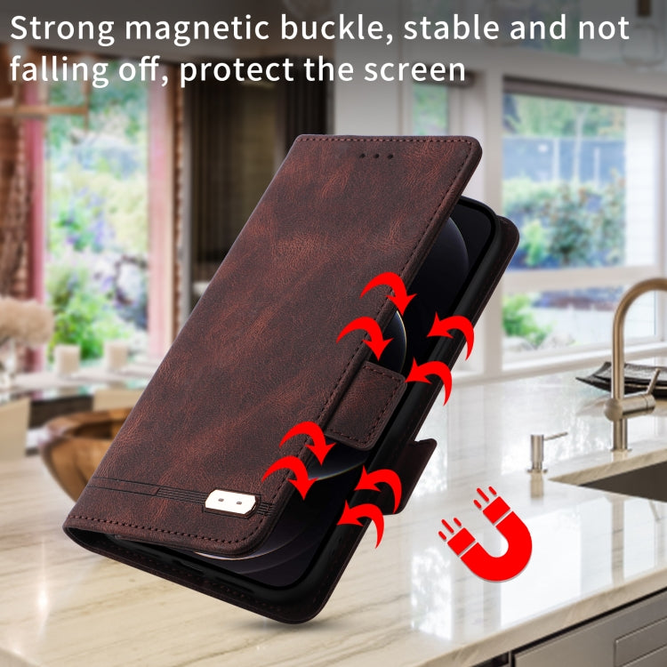 Magnetic Clasp Leather Phone Case, For Alcatel 1B 2022, For OPPO A57 5G 2022 / Realme V23 5G, For Motorola Moto E32 4G, For Nokia C21 Plus