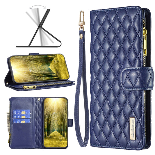 Diamond Lattice Zipper Wallet Leather Flip Phone Case, For OPPO A7, For OPPO A15, For OPPO A36 4G/A96 4G/A76 4G/Realme 9i, For OPPO A54 4G / A55 5G / A16, For OPPO A72 / A52 / A92, For OPPO A74 4G / F19 4G, For OPPO A74 5G / A93 5G / A54 5G