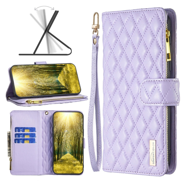 Diamond Lattice Zipper Wallet Leather Flip Phone Case, For OPPO Realme C31, For OPPO Realme C35