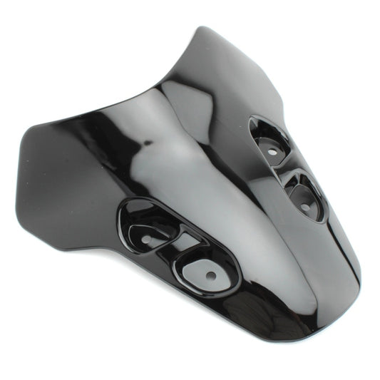 Parabrisas deflector de flujo de aire para motocicleta Yamaha MT-07 2021, para Yamaha MT-07 2021-Negro, para Yamaha MT-07 2021-Transparente