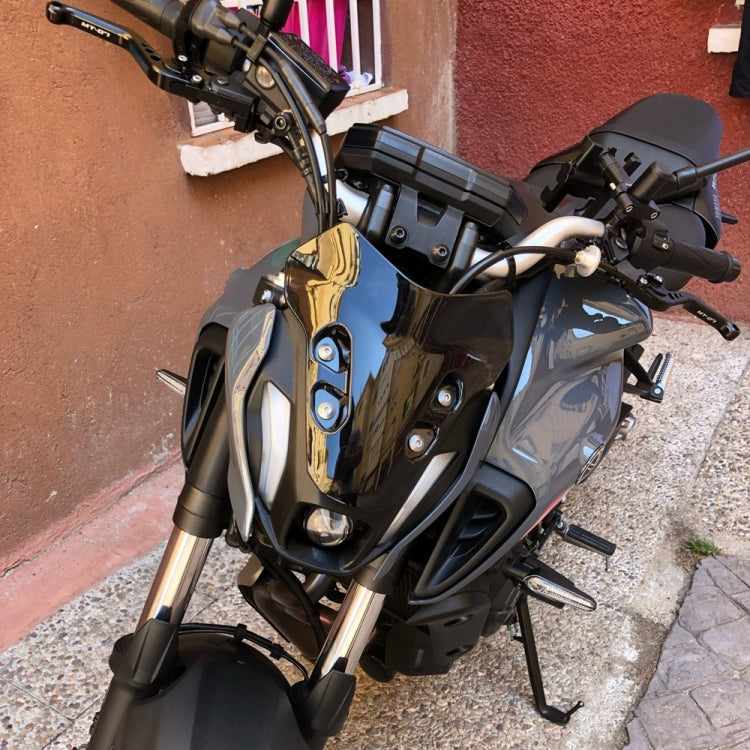 Motorcycle Airflow Deflector Windshield for Yamaha MT-07 2021, for Yamaha MT-07 2021-Black, for Yamaha MT-07 2021-Transparent