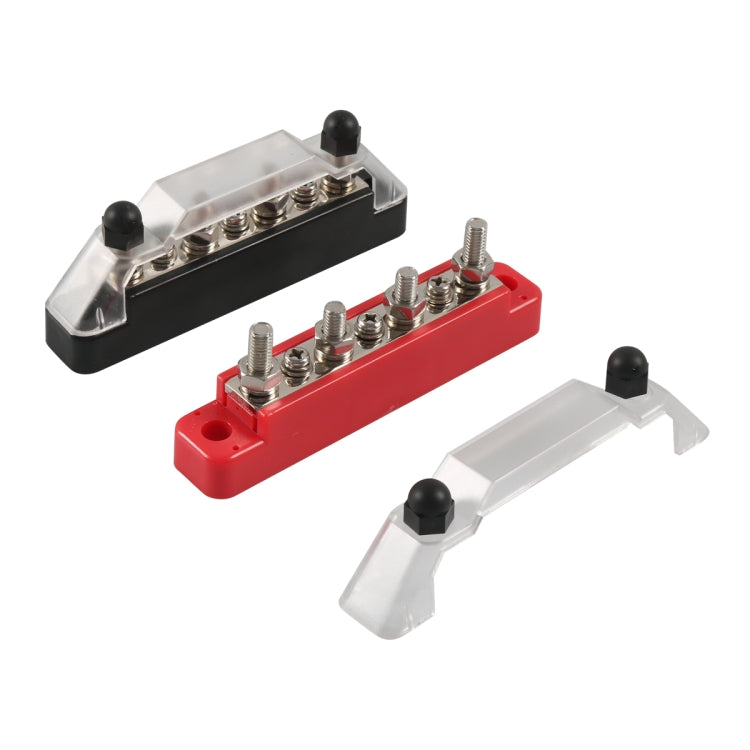 1 Pair 7 Way Power Distribution Block Terminal Studs with 4 Fixing Screws, A7472