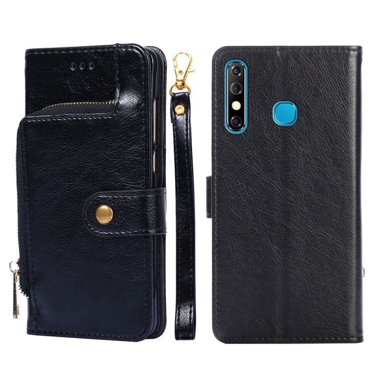 Zipper Bag Leather Phone Case, For Infinix Hot 8/Hot 8 Lite/X650/X650B/Tecon Camon 12, For Infinix Hot 9/Note 7 Lite/X655C, For Infinix Hot 10 Lite/Smart 5, For Infinix Smart 4/X653, For Infinix Smart HD 2021/X612, For Itel A48, For Itel Vision 1      ...