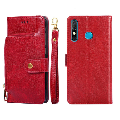 Zipper Bag Leather Phone Case, For Infinix Hot 8/Hot 8 Lite/X650/X650B/Tecon Camon 12, For Infinix Hot 9/Note 7 Lite/X655C, For Infinix Hot 10 Lite/Smart 5, For Infinix Smart 4/X653, For Infinix Smart HD 2021/X612, For Itel A48, For Itel Vision 1      ...