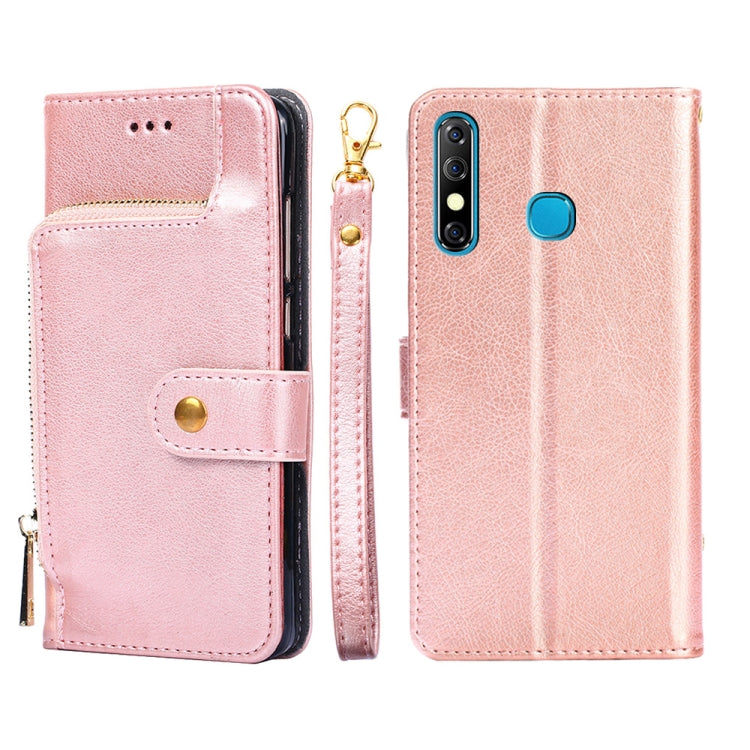 Zipper Bag Leather Phone Case, For Infinix Hot 8/Hot 8 Lite/X650/X650B/Tecon Camon 12, For Infinix Hot 9/Note 7 Lite/X655C, For Infinix Hot 10 Lite/Smart 5, For Infinix Smart 4/X653, For Infinix Smart HD 2021/X612, For Itel A48, For Itel Vision 1      ...