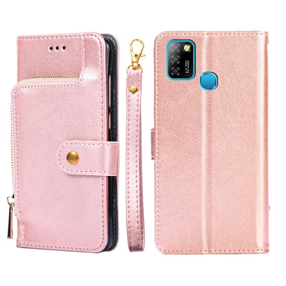 Zipper Bag Leather Phone Case, For Infinix Hot 8/Hot 8 Lite/X650/X650B/Tecon Camon 12, For Infinix Hot 9/Note 7 Lite/X655C, For Infinix Hot 10 Lite/Smart 5, For Infinix Smart 4/X653, For Infinix Smart HD 2021/X612, For Itel A48, For Itel Vision 1      ...