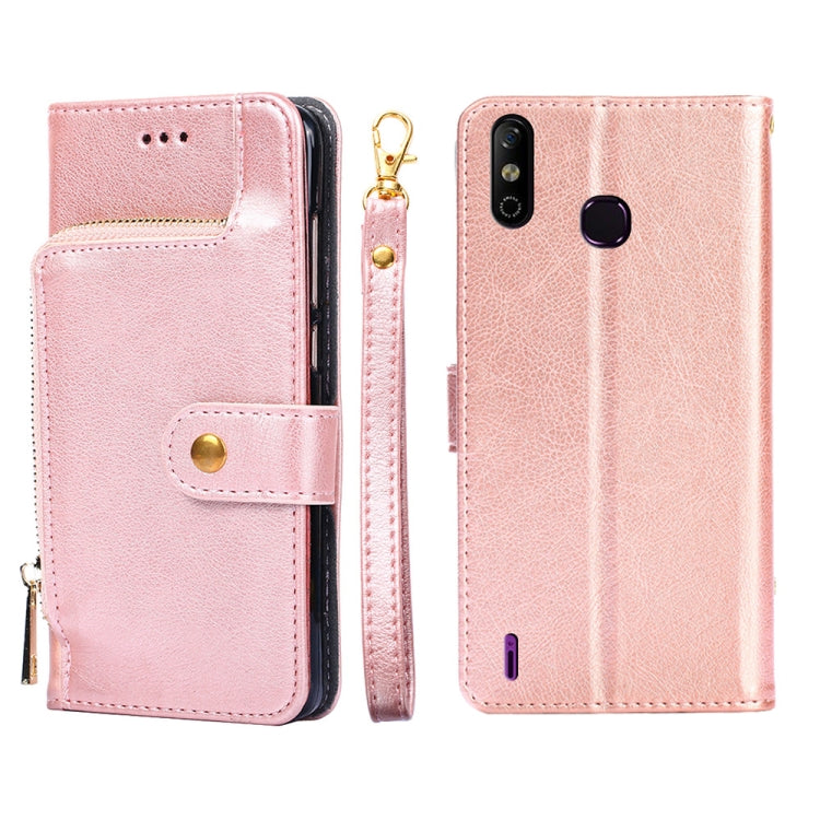 Zipper Bag Leather Phone Case, For Infinix Hot 8/Hot 8 Lite/X650/X650B/Tecon Camon 12, For Infinix Hot 9/Note 7 Lite/X655C, For Infinix Hot 10 Lite/Smart 5, For Infinix Smart 4/X653, For Infinix Smart HD 2021/X612, For Itel A48, For Itel Vision 1      ...