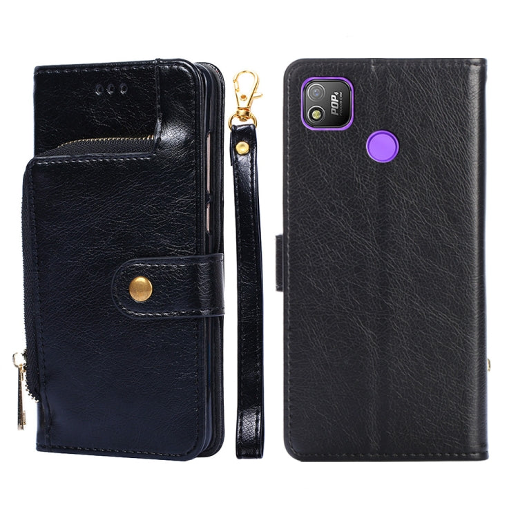 Zipper Bag Leather Phone Case, For Infinix Hot 8/Hot 8 Lite/X650/X650B/Tecon Camon 12, For Infinix Hot 9/Note 7 Lite/X655C, For Infinix Hot 10 Lite/Smart 5, For Infinix Smart 4/X653, For Infinix Smart HD 2021/X612, For Itel A48, For Itel Vision 1      ...