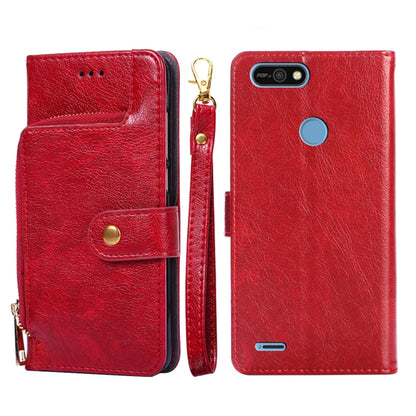 Zipper Bag Leather Phone Case, For Infinix Hot 8/Hot 8 Lite/X650/X650B/Tecon Camon 12, For Infinix Hot 9/Note 7 Lite/X655C, For Infinix Hot 10 Lite/Smart 5, For Infinix Smart 4/X653, For Infinix Smart HD 2021/X612, For Itel A48, For Itel Vision 1      ...