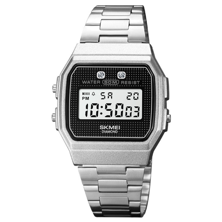 SKMEI 1952 Montre Électronique Étanchéité Boîtier ABS Miroir Résine