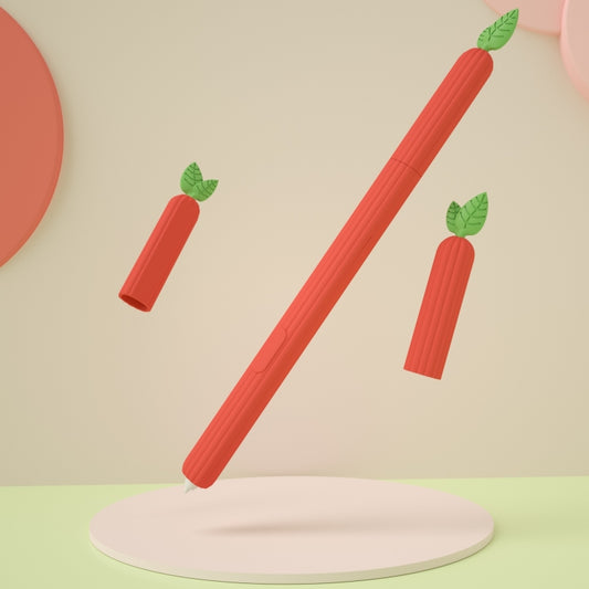 Étui de protection en silicone pour stylet en forme de fruits et légumes, compatible avec Samsung Galaxy Tab S6