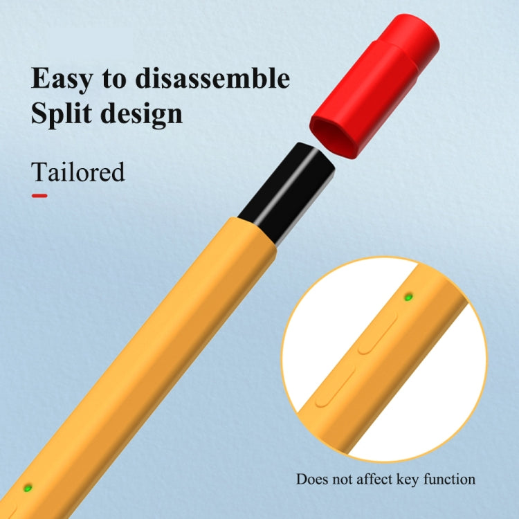 Contrasting Color Series Liquid Silicone Protective Case, For Lenovo Xiaoxin