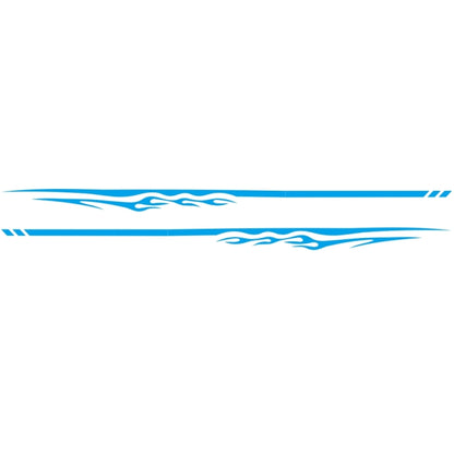 2 PCS/Set D-280 Flame Streak Pattern Car Modified Decorative Sticker, D-280