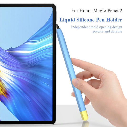Contrasting Color Series Liquid Silicone Protective Case