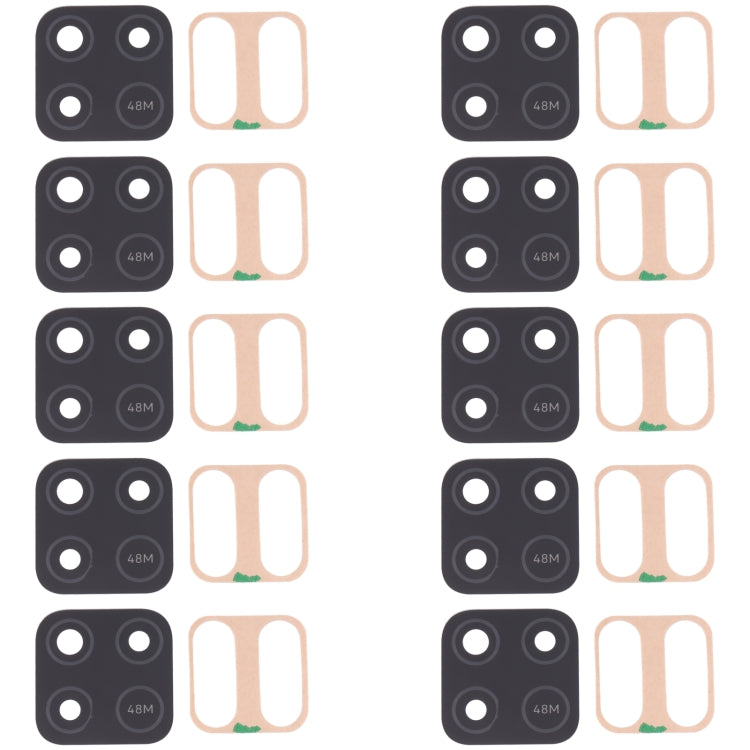 10 PCS Back Camera Lens, For Infinix Hot 10 Play, For Infinix Hot 10s/Hot 10T, For Infinix Hot 10i/Smart 5 Pro, For Infinix Note 8, For Infinix Note 10, For Infinix Hot 11s, For Infinix Hot 11 Play, For Infinix Zero X/Zero X Pro, For Infinix Note 8i   ...