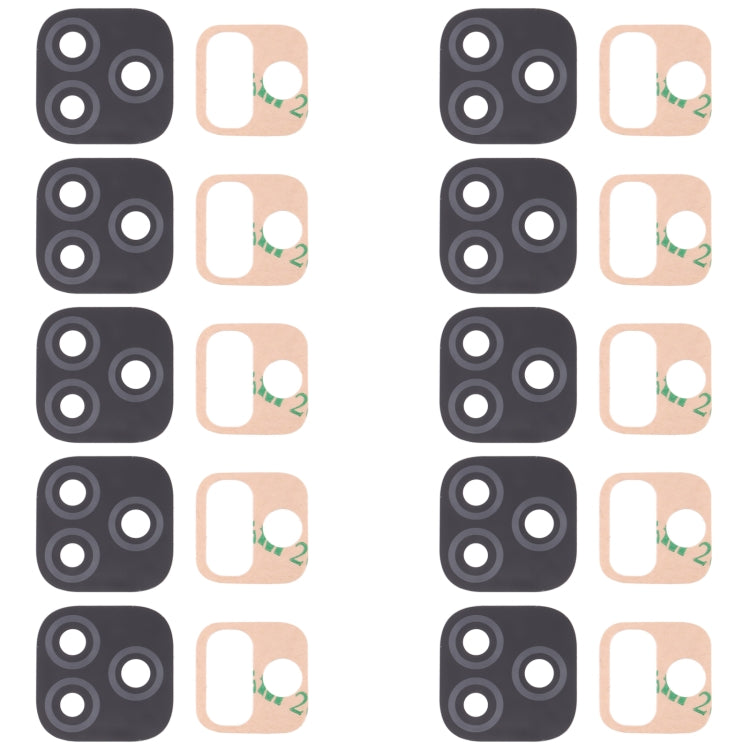 10 PCS Back Camera Lens, For Infinix Hot 10 Play, For Infinix Hot 10s/Hot 10T, For Infinix Hot 10i/Smart 5 Pro, For Infinix Note 8, For Infinix Note 10, For Infinix Hot 11s, For Infinix Hot 11 Play, For Infinix Zero X/Zero X Pro, For Infinix Note 8i   ...
