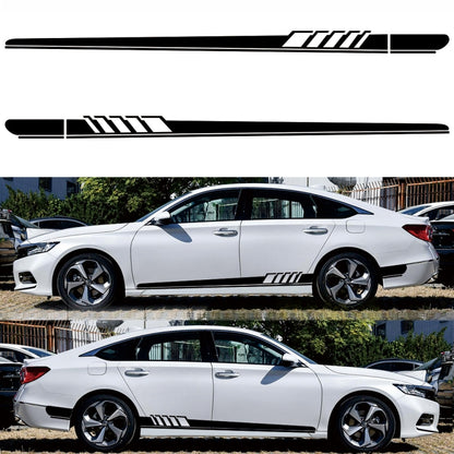 2 PCS/Set D-608 Stripe Pattern Car Modified Decorative Sticker, D-608