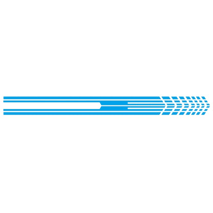 D-730 Stripe Pattern Car Modified Decorative Sticker, D-730