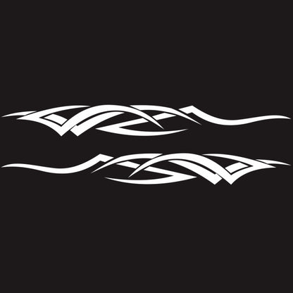 2 PCS/Set D-731 Totem Pattern Car Modified Decorative Sticker, D-731