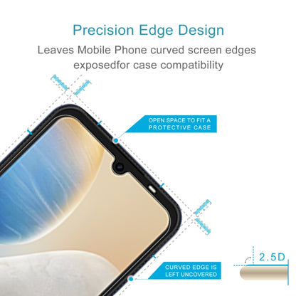 50 PCS 0.26mm 9H 2.5D Tempered Glass Film, For TECNO Pop 6 (50 PCS), For DOOGEE S61(50 PCS), For DOOGEE S61 Pro(50 PCS), For ZTE nubia Red Magic 7S Pro (50 PCS)