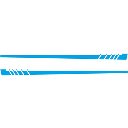 2 PCS/Set D-854 Stripe Pattern Car Modified Decorative Sticker, D-854