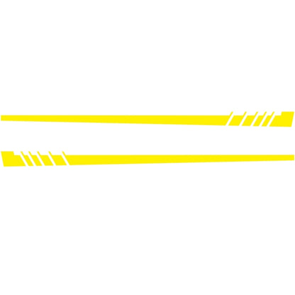 2 PCS/Set D-854 Stripe Pattern Car Modified Decorative Sticker, D-854